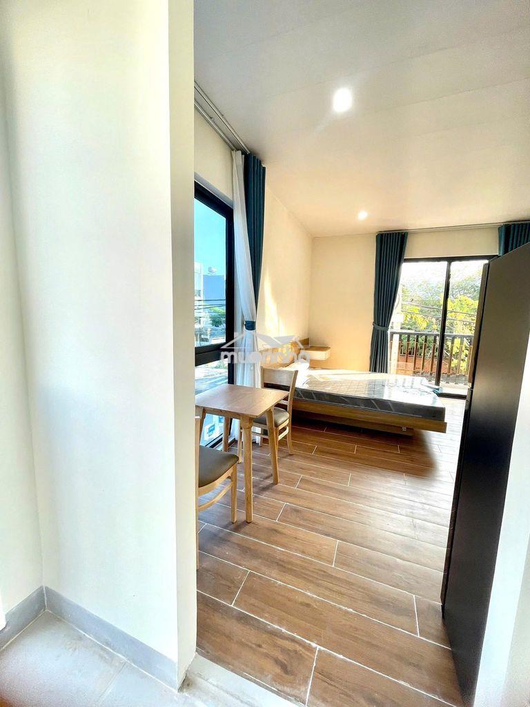 Cho thuê căn hộ studio mới tinh 2 ban công – gần cầu bờ quan - 3