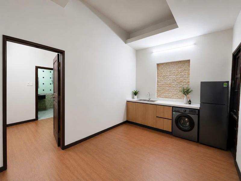Cho thuê căn hộ 1pn cực rộng, cửa sổ lớn, máy giặt riêng – bình thạnh gần hàng xanh, uef, ftu2, uth