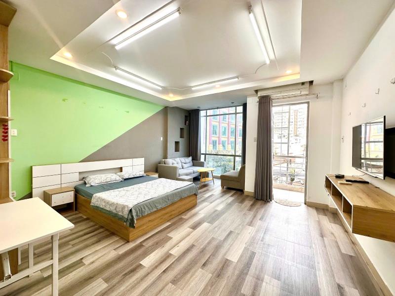 Cho thuê balcony - 1 phòng ngủ - máy giặt riêng gần công viên 23/9, chợ bến thành, phố đi bộ bùi viện - Ảnh 2