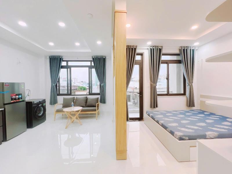 🏙️ 1 phòng ngủ có ban công cửa sổ lớn siêu thoáng khu vực phú nhuận  - Ảnh 4
