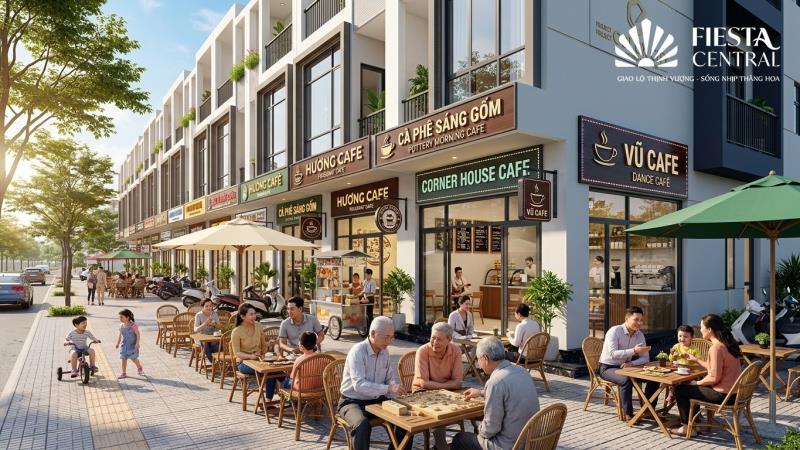 Nhà phố fiesta central – điểm chạm của nhịp sống hiện đại