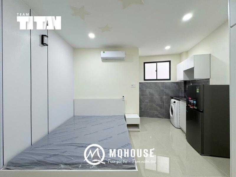Cho thuê căn hộ full nội thất có máy giặt riêng - lê trực - quận bình thạnh - Ảnh 2