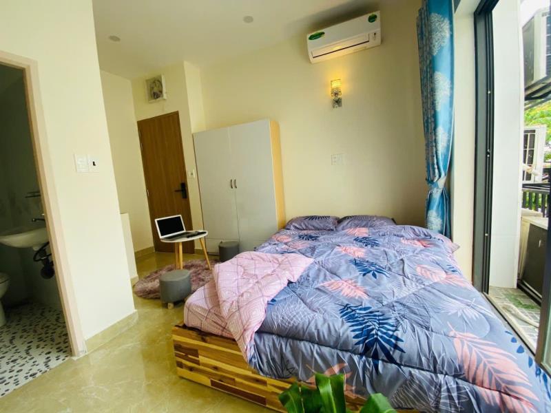 Cho thuê studio có ban công, full nội thất tại phú nhuận - Ảnh 4