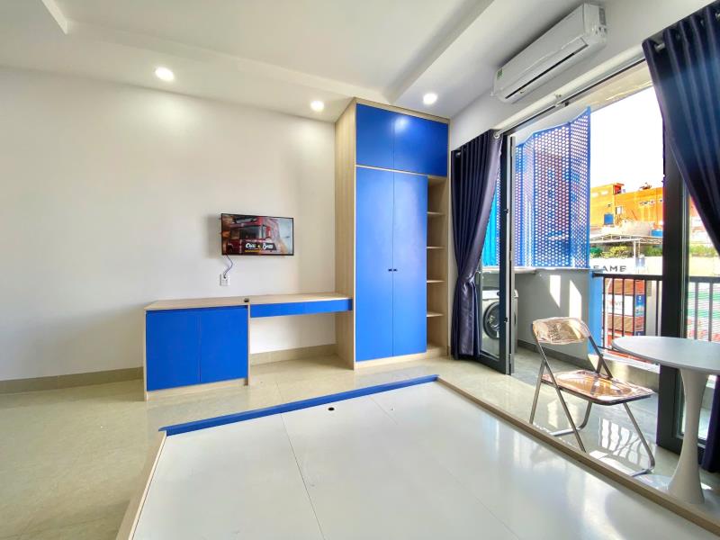 Cho thuê căn hộ full nội thất, ban công rộng – xô viết nghệ tĩnh, bình thạnh | gần ftu2, uth, hutech - Ảnh 3