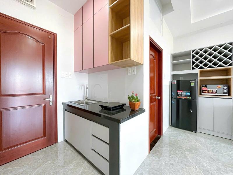 1pn 50m2 ban công rộng, thang máy, view quận 1, an ninh, full nội thất - Ảnh 3
