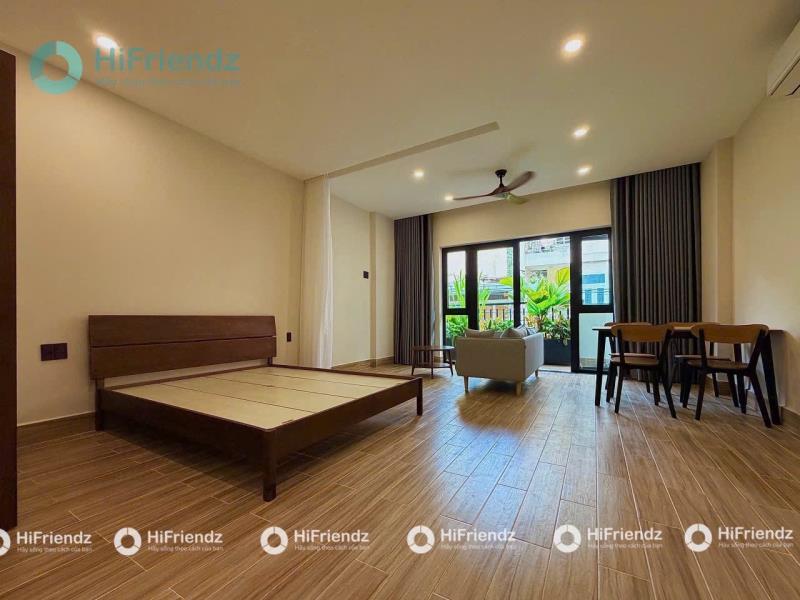Cho thuê căn hộ 2pn, 1pn, studio bancol full nội thất thang máy, gần sân bay, cv gia định, bệnh viện tâm anh