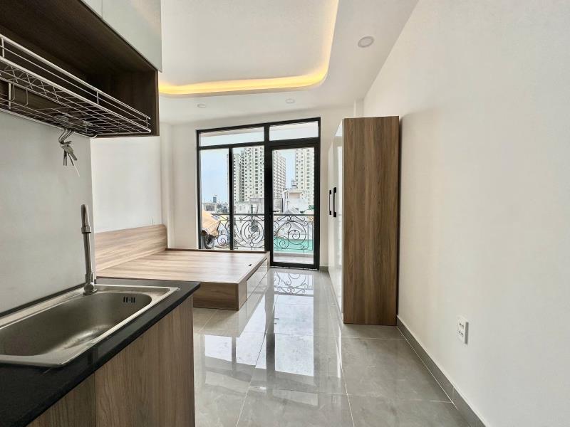 Cho thuê căn hộ ban công mới khai trương (gần chợ bình hòa) | nơ trang long, bình thạnh  - Ảnh 3