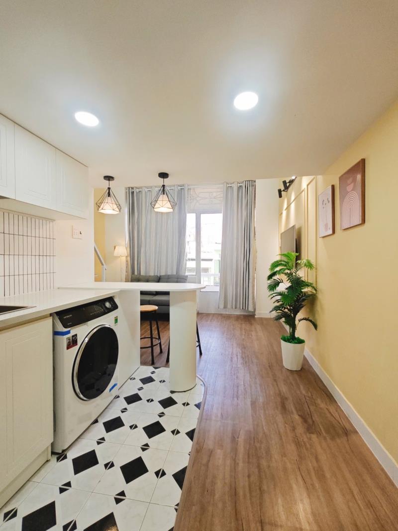 🏡 Căn hộ có gác máy giặt riêng cửa sổ thoáng – bùi đình túy, quận bình thạnh gần quận 1, landmark 81 - Ảnh 4