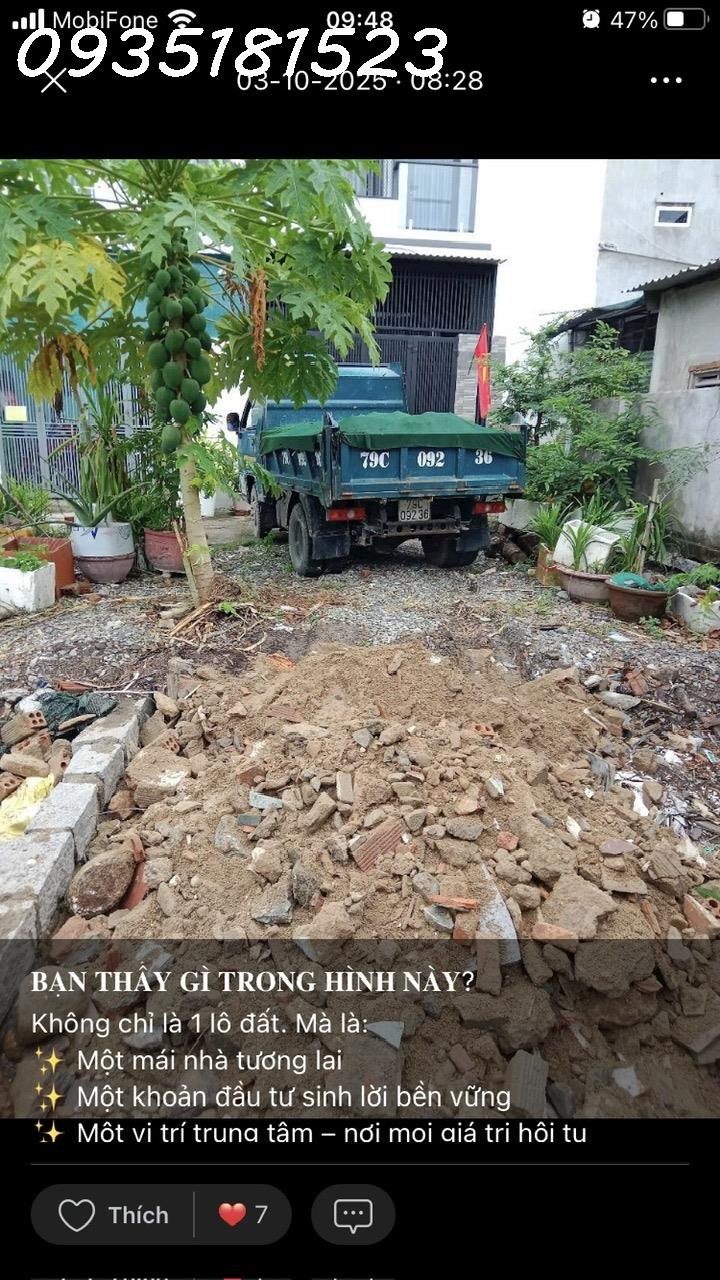 Chính chủ bán đất 53.7m2 giá 2 tỷ 50 triệu gần chợ đầm nha trang, khu hà thanh - Ảnh 3