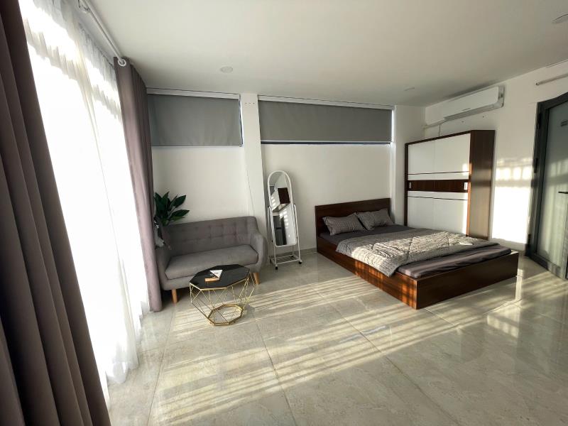 Studio siêu rộng - có ban công thoáng mát ở nguyễn thượng hiền ngay khu ẩm thực nguyễn văn đậu, lê quang định - Ảnh 2