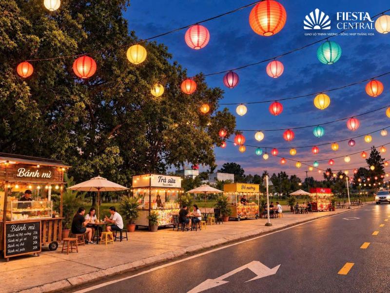 🌆 Nhà phố fiesta central – khi mỗi căn shophouse góp một màu sắc cho tuyến phố  - Ảnh 2