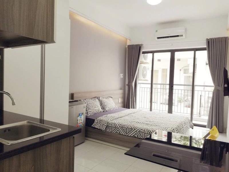 Cho thuê studio ban công lớn sư vạn hạnh quận 10 gần vạn hạnh mall full nội thất⁠ - Ảnh 2