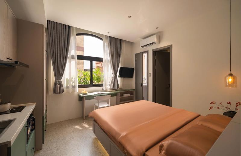 Phòng 40m² + ban công cực thoáng | máy giặt riêng – phan xích long
