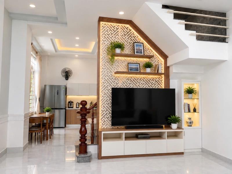 Lô góc 2 mặt hẻm – ngang gần 5m – nhà 2 tầng btct – cách hà huy giáp 100m – 4,35 tỷ