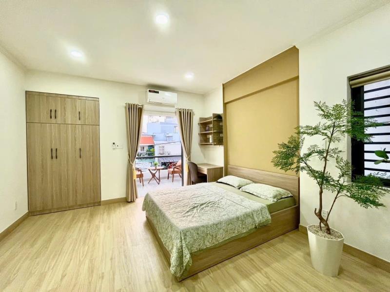 Cho thuê căn hộ 1pn, ban công siêu thoáng, máy giặt riêng – lê quang định, bình thạnh tiện đi q1, hàng xanh, phú nhuận - Ảnh 2