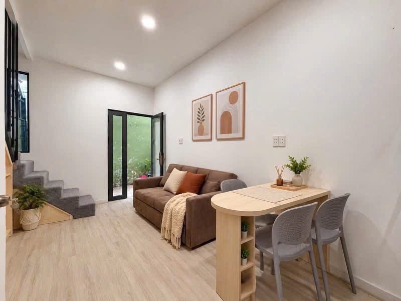 Cho thuê nguyên căn hộ có lầu có ban công thoáng mát full nội thất đường phan xích long quận phú nhuận, sát q1, q3 - Ảnh 4