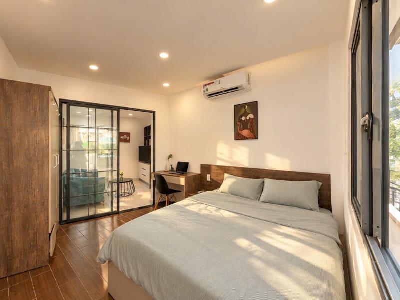 1 phòng ngủ 45m2 ban công lớn siêu thoáng ngay phan xích long- phú nhuận - Ảnh 4