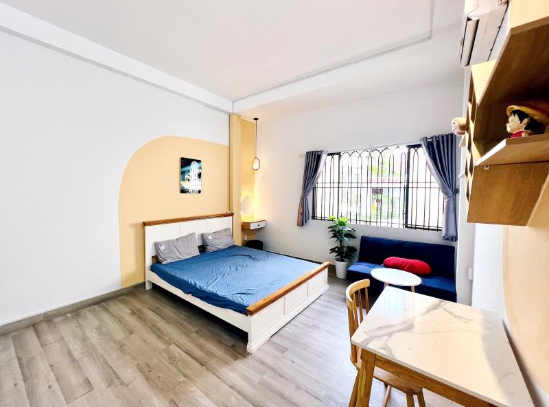 Cho thuê căn hộ full nội thất bancol giáp cộng hoà ,trường chinh,quận trung tâm