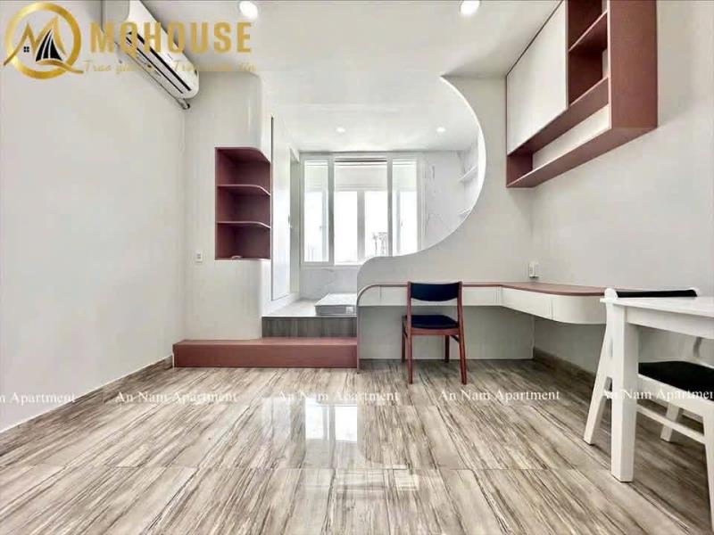 Cho thuê căn hộ rộng - cửa sổ lớn , tách bếp , máy giặt riêng ngay xô viết nghệ tĩnh hàng xanh thích hợp di chuyển q1 ,q2