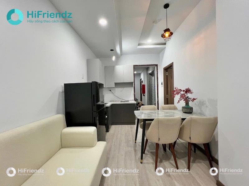 Cho thuê căn hộ 2pn + rộng  cửa sổ lớn full sang xịn máy giặt riêng - nguyễn khuyến chợ bà chiểu tiện di chuyển q1 , q3 - Ảnh 4
