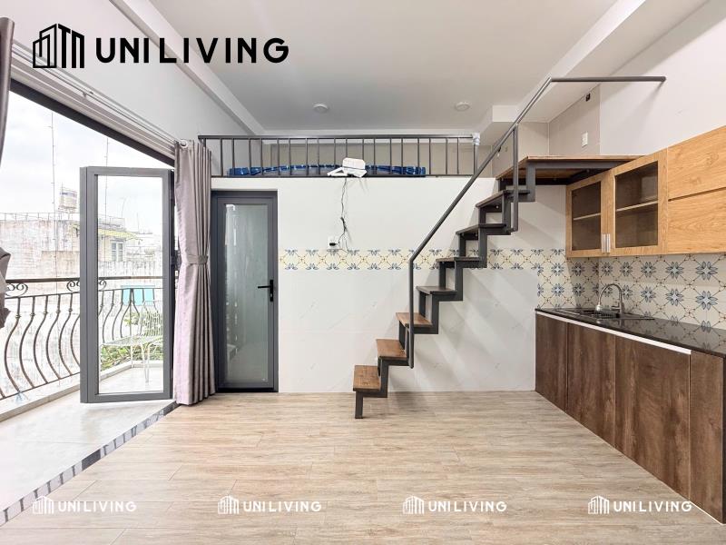 Phòng duplex gác rộng , có ban công , gần sân bay , phú nhuận , công viên gia định 