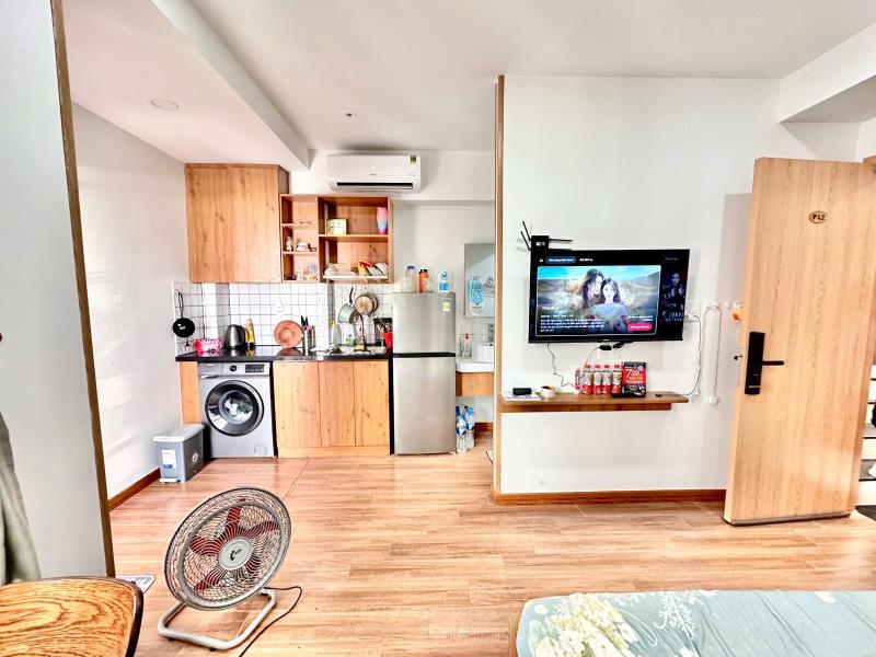 Cho thuê căn hộ mini full nội thất phan văn trị đi đại học văn lang bình thạnh - Ảnh 3