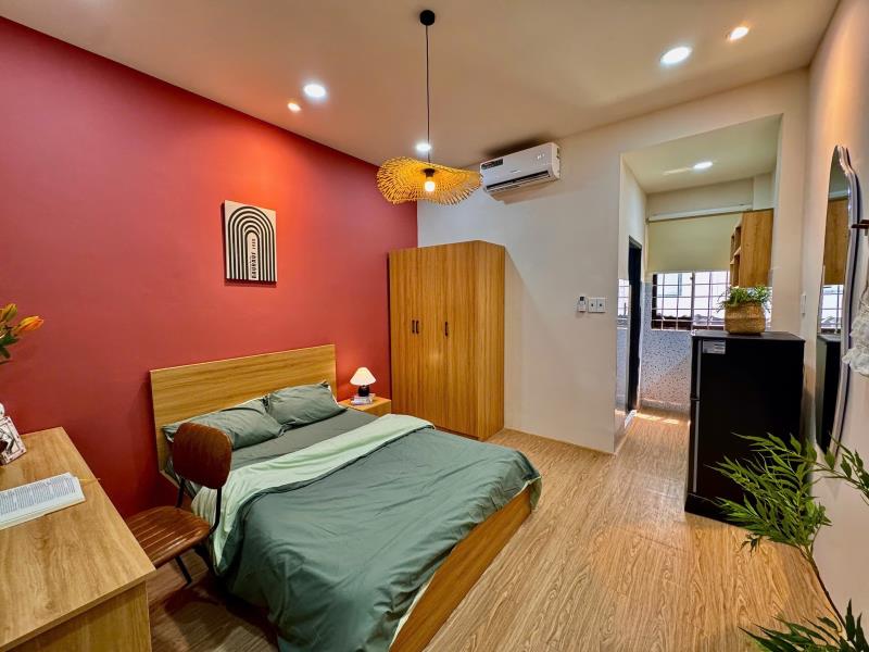 Phòng mới 35m2 sẵn nội thất siêu xinh ngay công viên gia định- phú nhuận