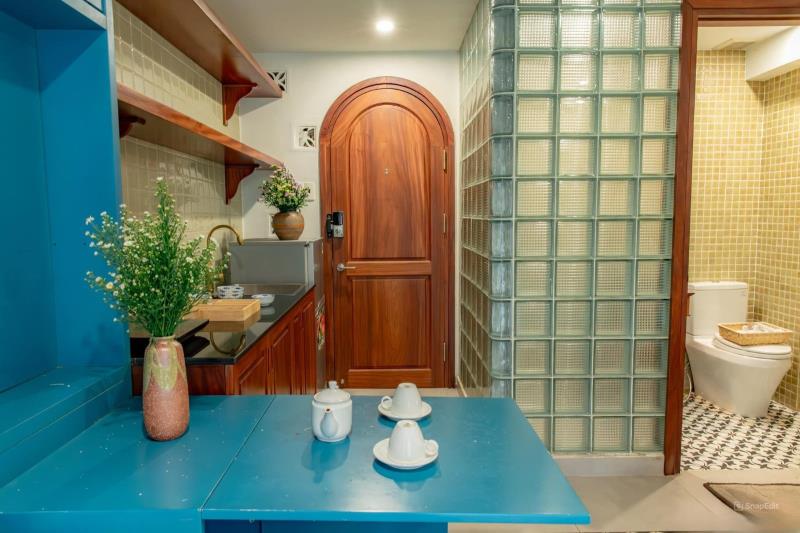 Căn hộ mini tối giản ban công chill ung văn khiêm bình thạnh - Ảnh 2
