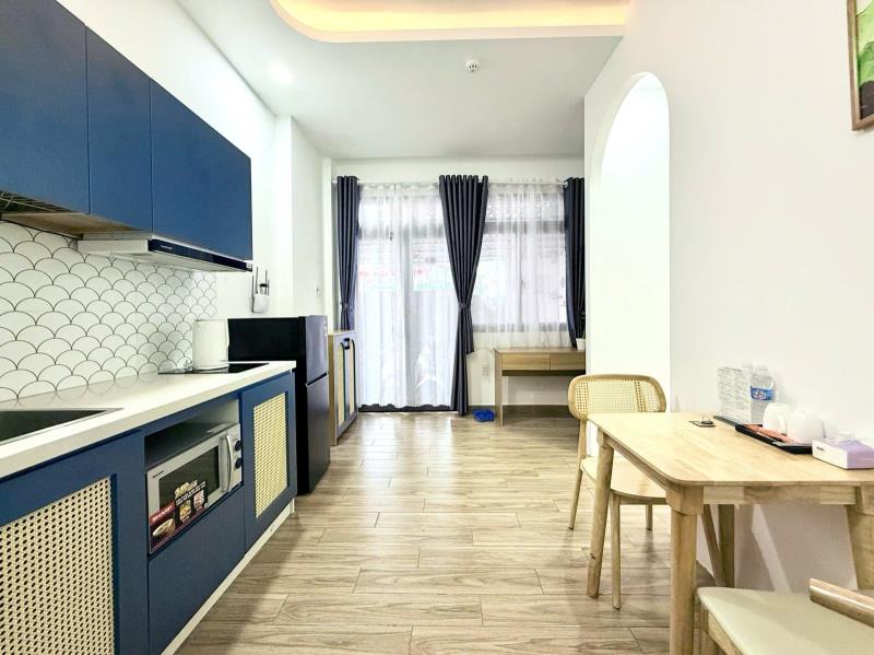 Cho thuê 1 phòng ngủ ban công full nội thất máy giặt riêng tại hồ văn huê, phú nhuận