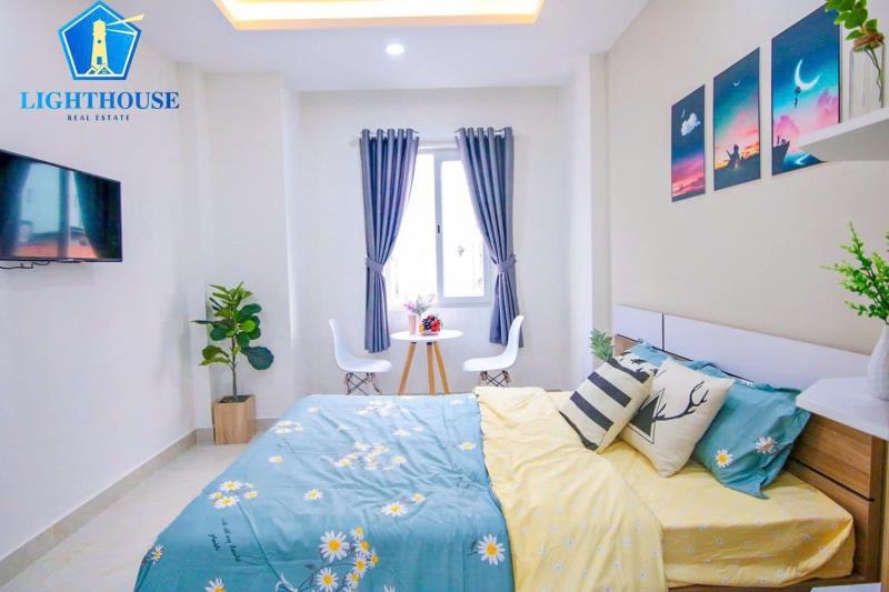Cho thuê căn hộ cửa sổ trời full nội thất thang máy thuận tiện di chuyển sang q1, bình thạnh tại phan đăng lưu - Ảnh 2
