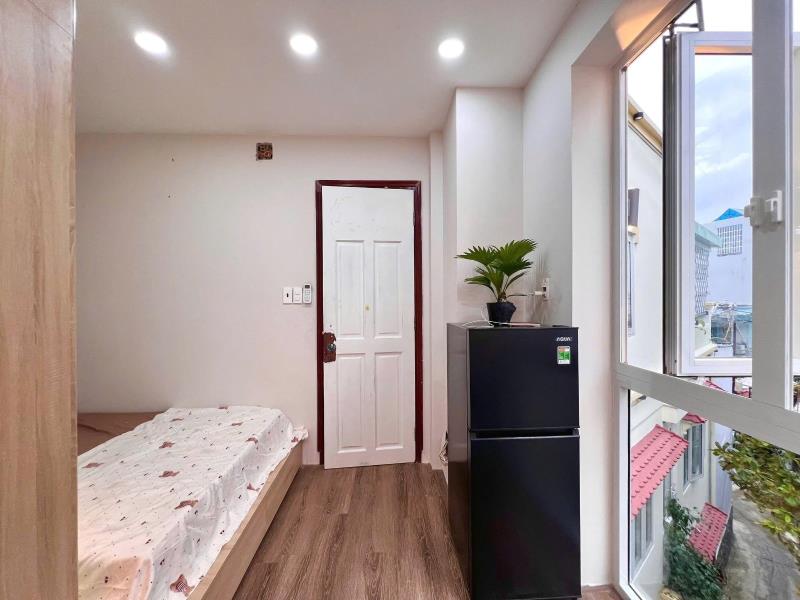 Cho thuê studio ban công máy giặt riêng full nội thất tại huỳnh văn bánh, phú nhuận - Ảnh 4