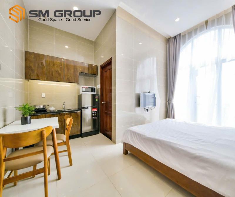 Cho thuê căn hộ cao cấp ban công full nội thất tại phùng văn cung, phú nhuận ngay khu phan xích long