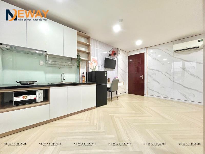 Studio tách bếp bancol | ngay aeon tân phú | full nội thất mới - nhà thang máy - Ảnh 4