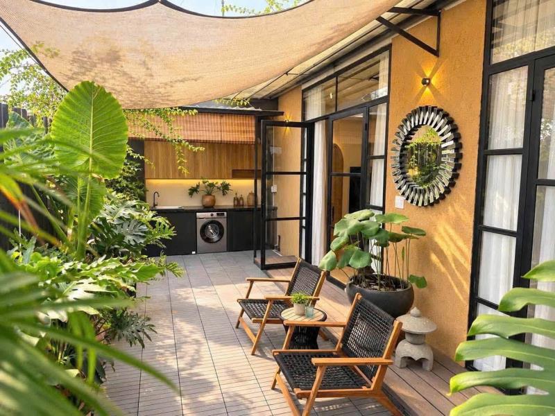🌿 Căn hộ sân vườn tân bình không gian xanh, nội thất đầy đủ | cộng hòa k300 | gần sân bay tân sơn nhất, nhà ga t3, lăng cha cả, hoàng văn thụ, trường chinh, bảy hiền, chợ tân bình - Ảnh 2