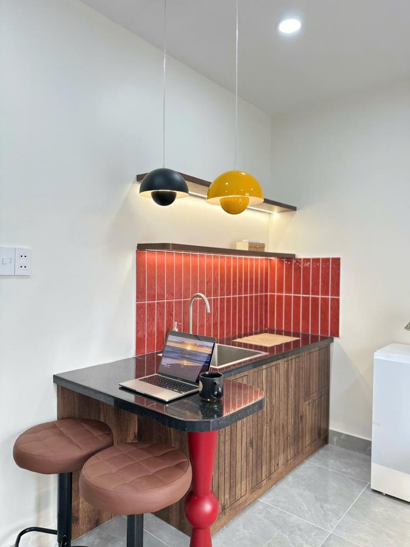 Phòng ban công, cửa sổ vibe homestay - trung tâm bình thạnh cạnh phú nhuận - thang máy hầm xe - chỉ từ 6.x - Ảnh 3