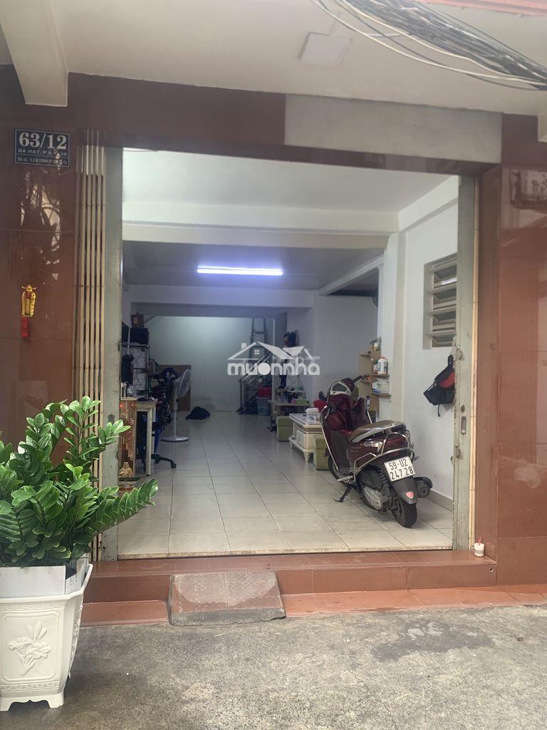 Nhà quận 10 giá rẻ, hẻm rộng thông 3 đường chính, đầy đủ nội thất