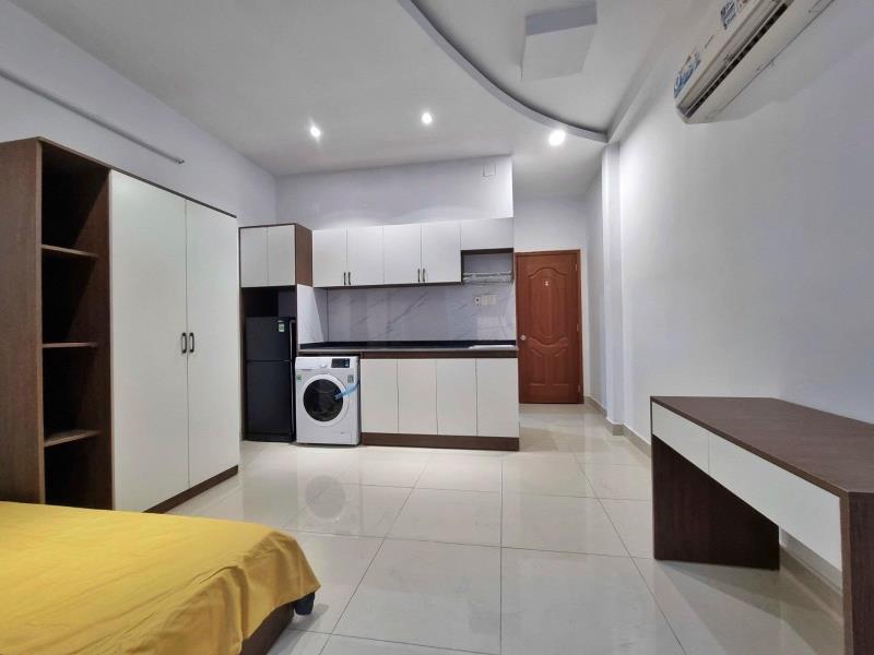 Cho thuê căn hộ 35m² có ban công – full nội thất – gần chợ bà chiểu, bình thạnh - Ảnh 3