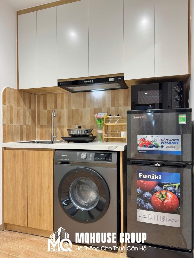 1pn cửa sổ, thang máy, giặt riêng khu tân sơn - Ảnh 2