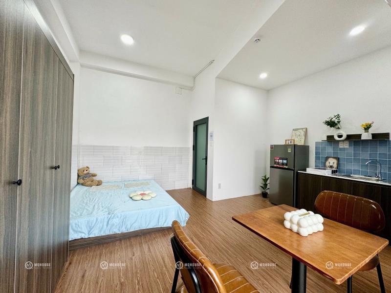 Cho thuê studio ban công mới 100% âu cơ gần đh văn hiến - full nt - Ảnh 2