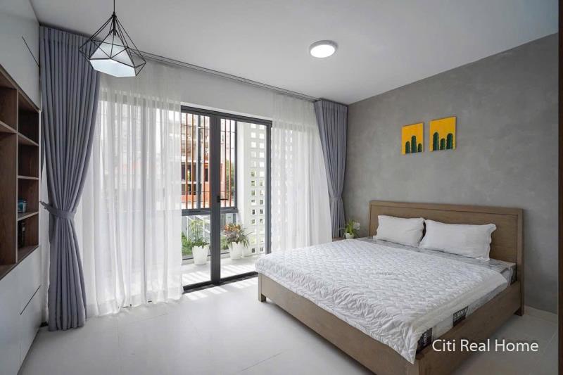 Cho thuê studio full nội thất – ban công rộng ngay nơ trang long - Ảnh 4