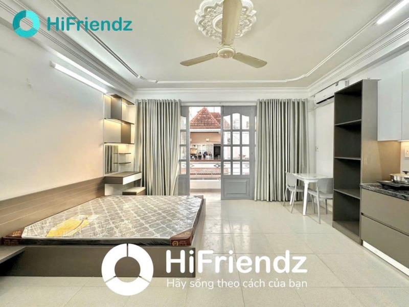 Cho thuê căn hộ có ban công, bếp rộng 42m²  – nguyễn kiệm,phú nhuận gần công viên gia định, sân bay tân sơn nhất