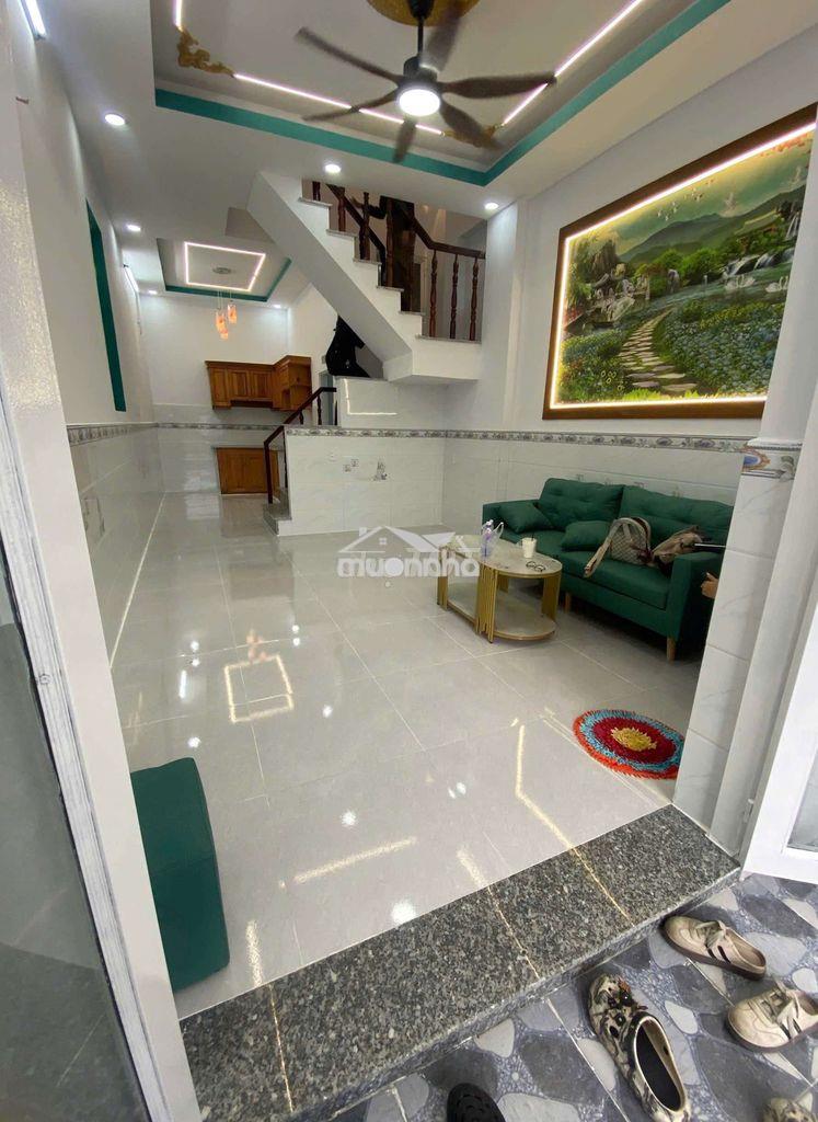 Nhà hẻm hóc môn shr 4x16 550tr đường phan văn hớn - Ảnh 2