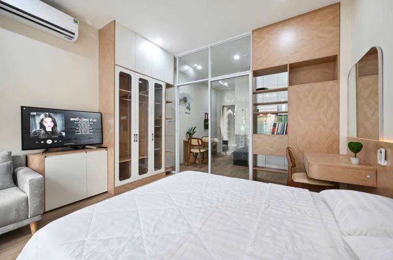 Căn hộ cao cấp bancol lớn view phố nằm ngay mặt tiền trần quang khải - Ảnh 4