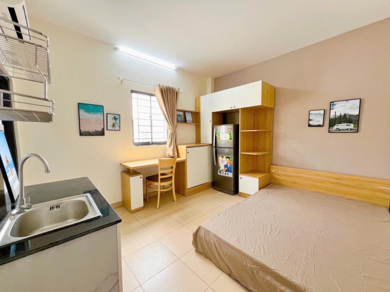 Bùi thế mỹ, tân bình có căn studio full nội thất