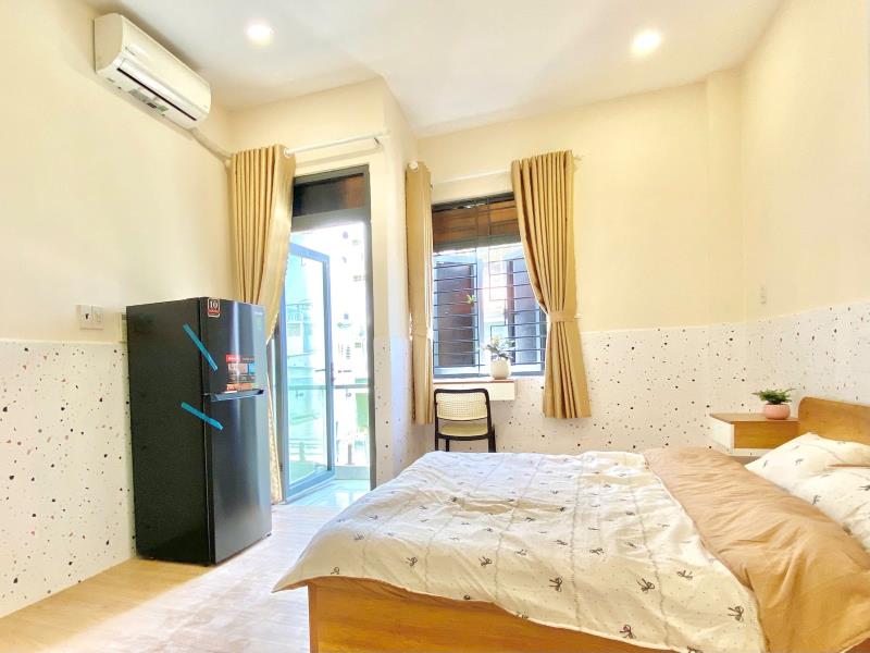 Cho thuê phòng ban công lớn, full nội thất – xô viết nghệ tĩnh, bình thạnh gần hàng xanh, ftu2, uth, uef - Ảnh 4