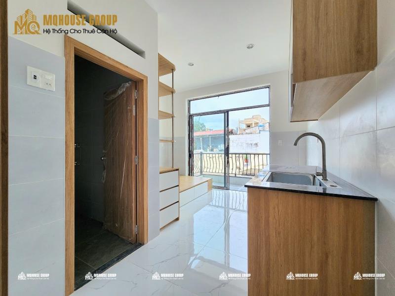 Căn hộ studio 30m2, mới xây 100%, full nội thất gần đại học công thương, đường nguyễn hữu tiến