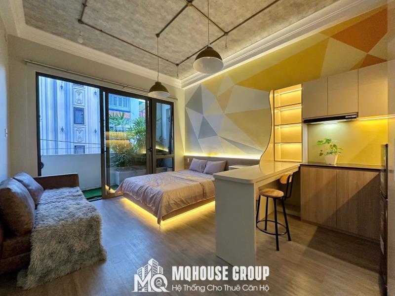 Cho thuê căn hộ ban công riêng mới 💯 _ 🏡gần lotte nguyễn văn lượng 