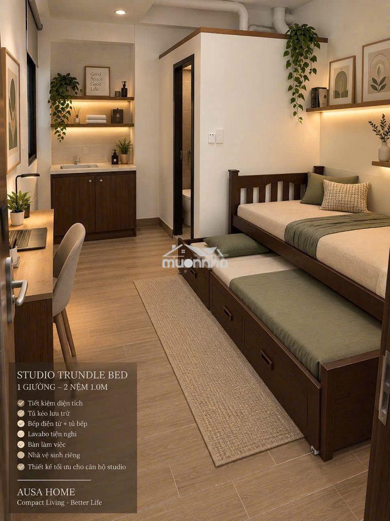 Cho thuê chdv, phòng trọ làng đại học phước kiển 20m2 giá 4.5tr/tháng - Ảnh 2