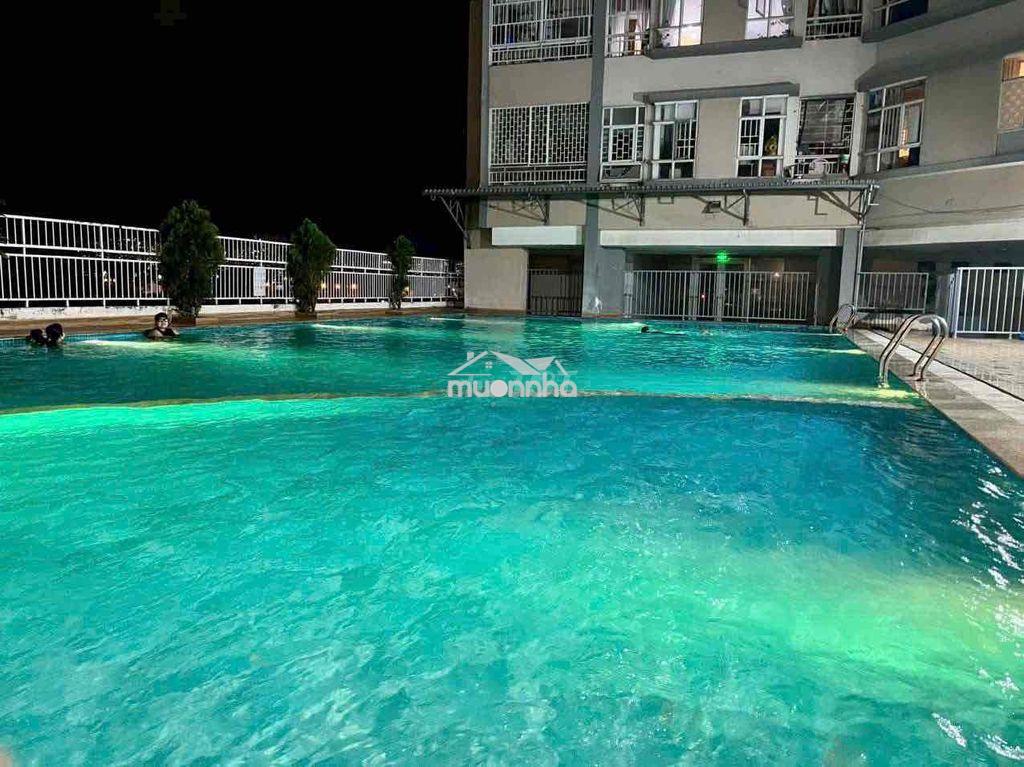 Căn hộ 1 phòng ngủ, giá 6 triệu, ban công view hồ bơi - Ảnh 2