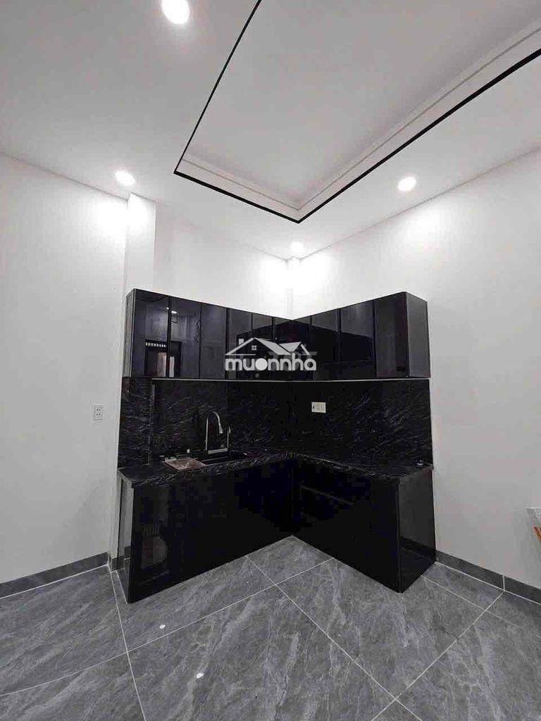 🟢 Nhà bán 4 tầng xây mới 100%_6 x 8-4pn hẻm sau lưng m tiền đường âu d - Ảnh 2